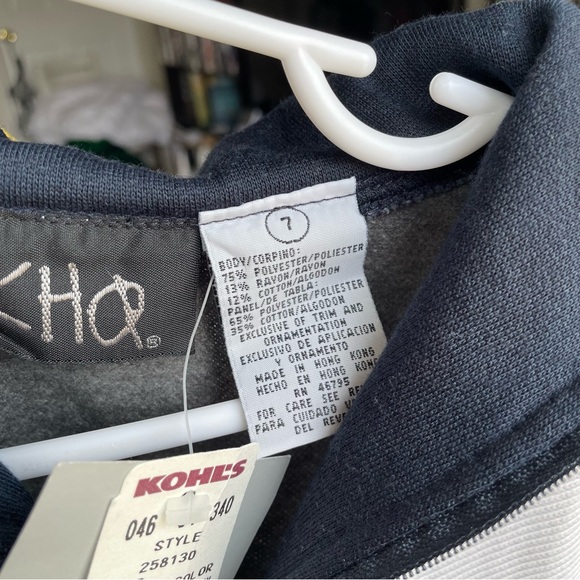 VTG Y2K NWT BOYS DUMP TRUCK GRAPHIC PULLOVER SHIRT SIZE 7 DEADSTOCK - Picture 5 of 5